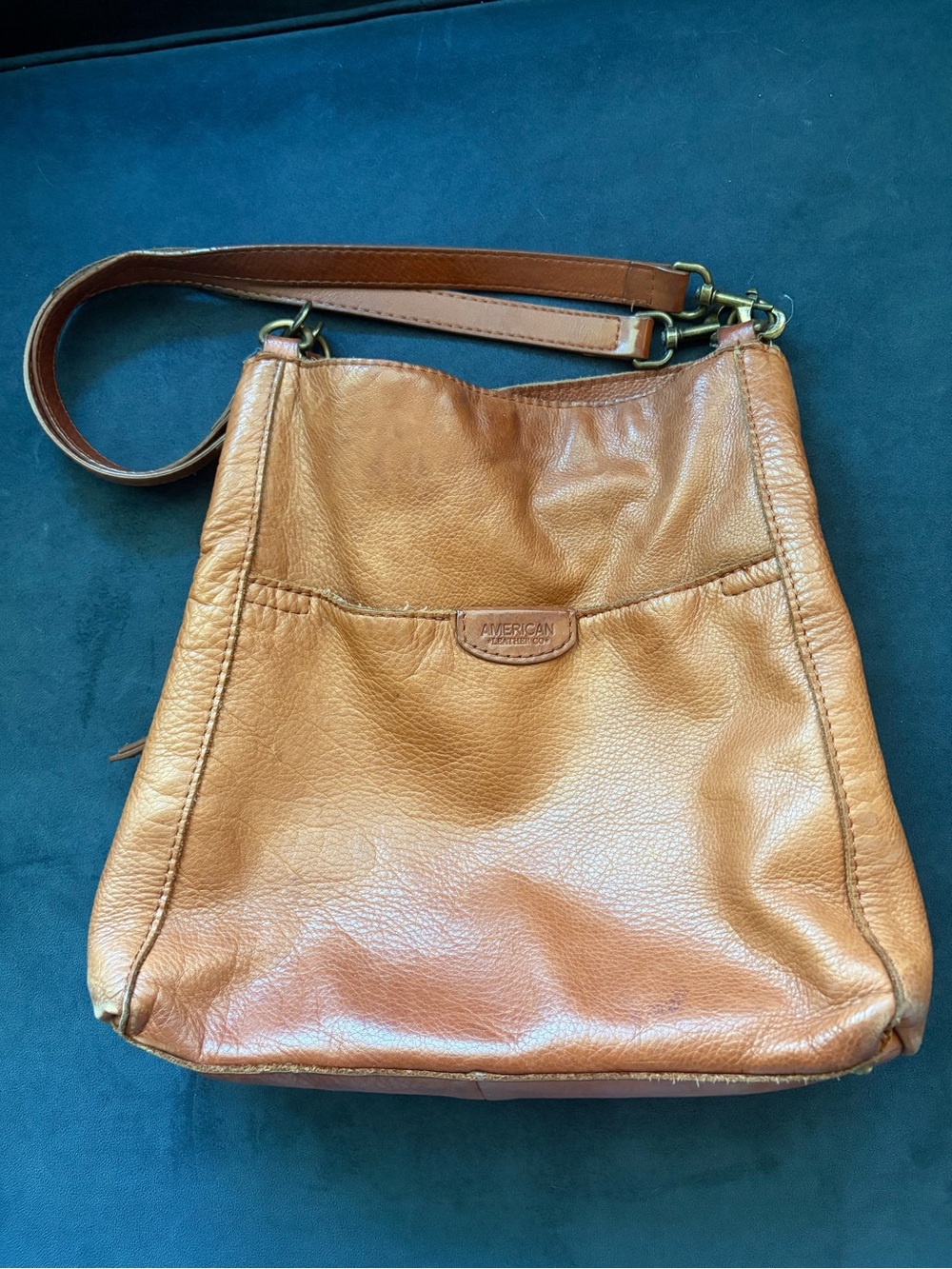 American Leather Co Purse